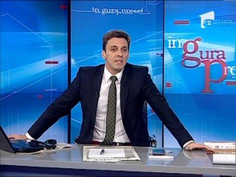 Masina lui Mircea Badea a fost lovita de paparazzi, in 2008