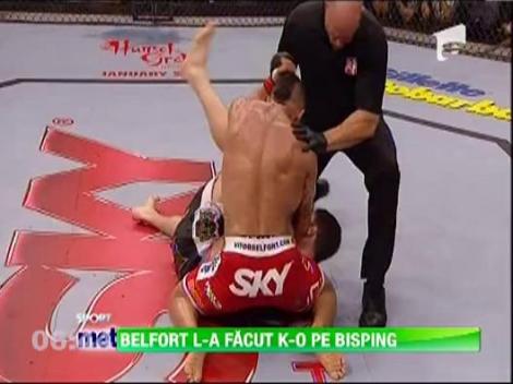 Vitor Belfort l-a facut K.O. pe Michael Bisping in gala UFC