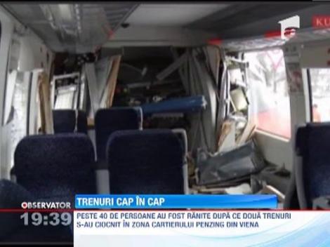 UPDATE / Doua trenuri s-au ciocnit frontal in Austria