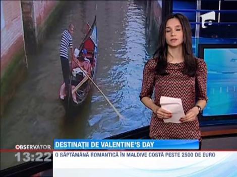 Vacante de Ziua Indragostitilor: Cele mai cautate destinatii sunt Venetia, Paris si Lisabona