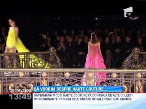 Saptamana Modei Haute Couture de la Paris