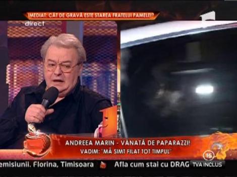 Vadim Tudor, despre Andreea Marin si Stefan Banica Jr.: "Ei pun gaz pe foc prin comportamentul lor"