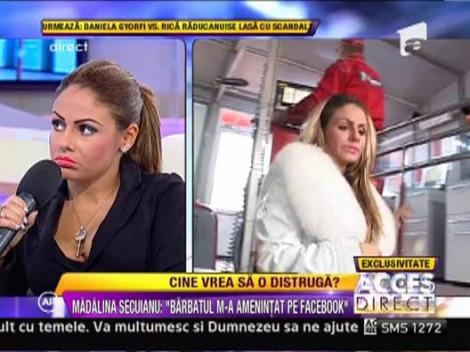 Madalina Secuianu, terorizata de un individ misterios