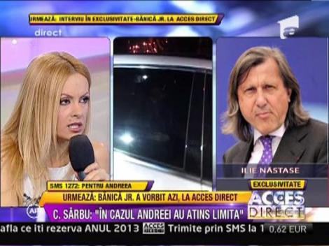 C. Sarbu: "E momentul ca paparazzii sa se opreasca aici"