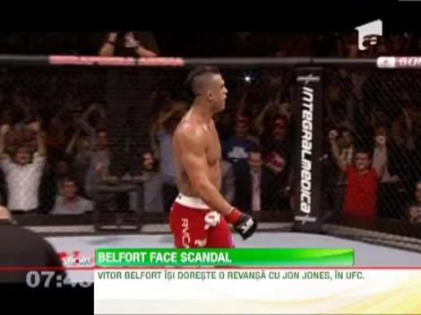 Vitor Belfort a facut scandal la UFC