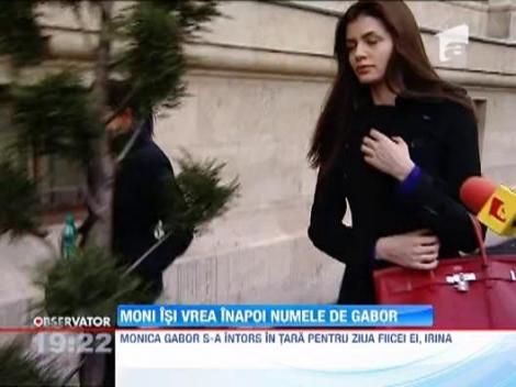 Moni nu mai vrea sa fie o Columbeanu! Se intoarce la numele de fata