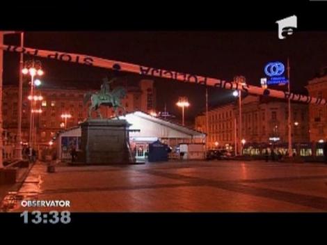 Explozie intr-o piata din centrul Zagrebului