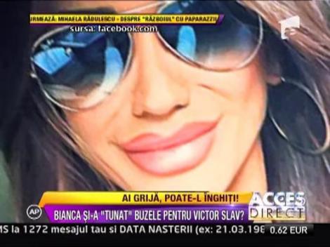 De dragul lui Victor Slav, Bianca Dragusanu si-a facut o noua operatie estetica