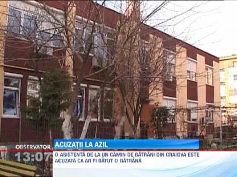 O batrana a fost batuta intr-un azil din Craiova