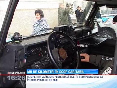 Sase romani vor strabate 20.000 de kilometri, in cadrul unui raliu caritabil
