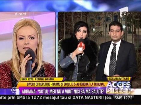 Adriana Bahmuteanu: "Prigoana si-a batut joc de mine si de copiii nostri"
