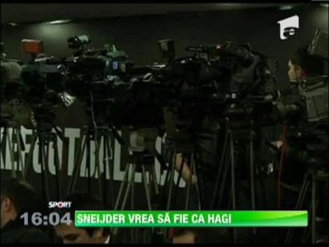 Sneijder vrea sa fie ca Hagi