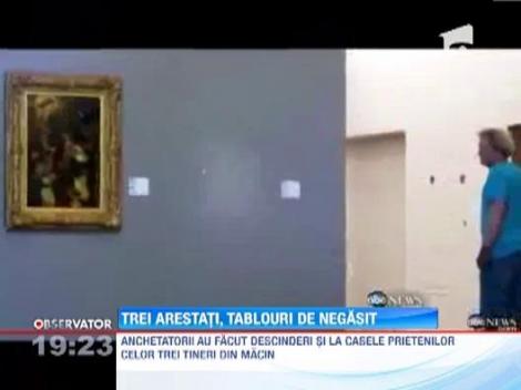 Trei arestati, tablourile de sute de milioane de euro de negasit