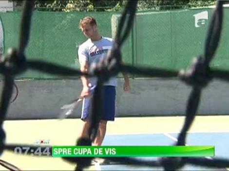 Componeta echipei Romaniei pentru disputa cu Danemarca din Cupa Davis