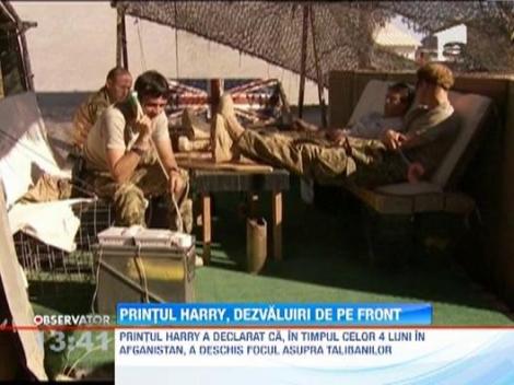Printul Harry, dezvaluiri de front