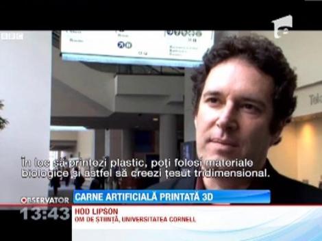 Carne artificiala printata 3D