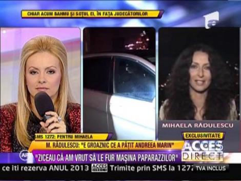 Mihaela Radulescu: "Celebritatea vine cu bune si cu rele"
