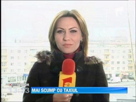 Se scumpeste calatoria cu taxiul