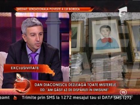 Dan Diaconescu dezleaga toate misterele! DD: "Cand eram mic nu aveam haine si jucarii"