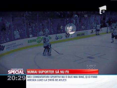 Faze inedite cu suporteri