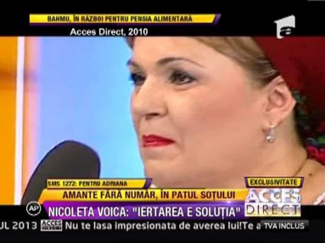 Nicoleta Voica: "Ultimul meu sot a fost colectionar de amante"