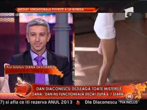 Dan Diaconescu dezleaga toate misterele! Oana Zavoranu: Dan este un om de la care am invatat multe lucruri"