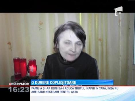 Tragedia unei familii din Lupeni: fiul lor a decedat in Spania, dar parintii nu au bani ca sa ii aduca trupul in Romania
