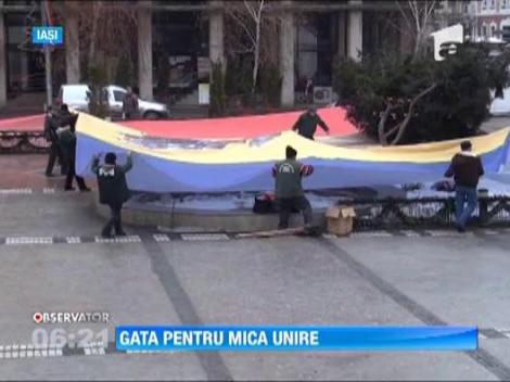 Astazi se implinesc 154 de la Unirea Principatelor. La Iasi si la Focsani, pregatirile sunt in toi