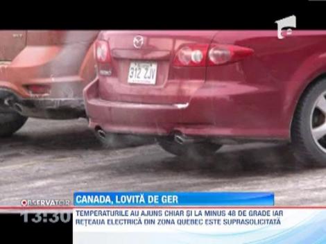 Canada, lovita de cel mai mare val de frig din ultimii 50 de ani