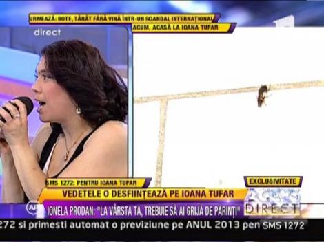 Gandacii s-au intors in casa Ioanei Tufar