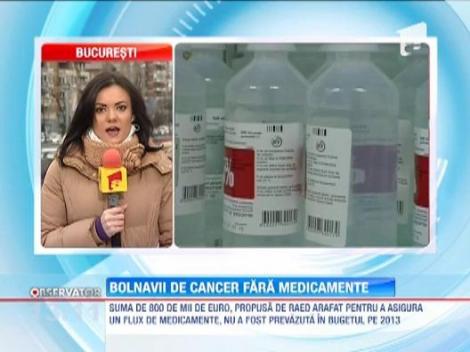 Bolnavii de cancer au ramas din nou fara citostatice
