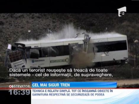 Britanicii vor avea cele mai sigure trenuri din lume: rezista unui atac cu bomba!