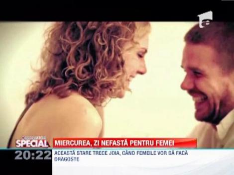 Observator Special: Miercurea, cea mai proasta zi din saptamana pentru femei