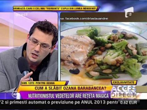 Nutritionistul Andrei Laslau, despre diete si alimente