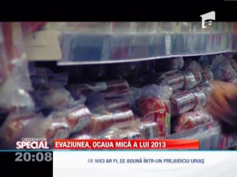 In 2013, evaziunea fiscala a luat locul cantarelor masluite