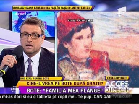 Catalin Botezatu, suparat ca este tarat, fara vina, in scandal tablourilor furate