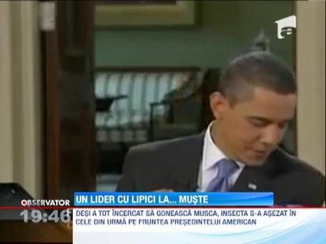 Barack Obama, un presedinte cu lipici la muste