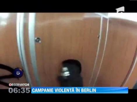 Campanie violenta de distrugere a camerelor de supraveghere din Berlin