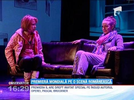 Premiera mondiala in lumea teatrului: "Hotii de frumusete" a lui Pascal Bruckner a fost pus in scena pentru prima data la Bucuresti