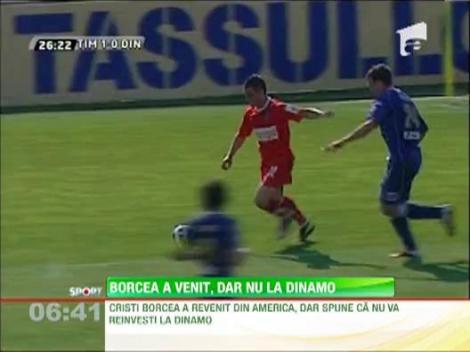 Cristi Borcea s-a intors din America