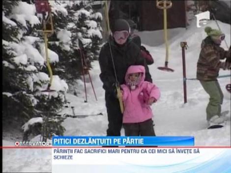 Pitici dezlantuiti pe partie. Parintii fac sacrificii mari ca sa se asigure ca odraslele lor sunt in trend