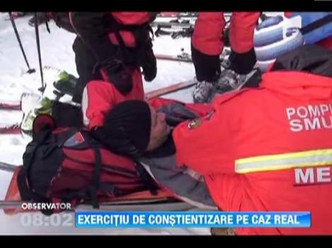 Baia Mare: Barbat ranit pe partia de la Suior in timpul campaniei "O zi pentru siguranta pe partie"