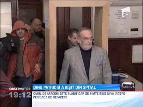 Dinu Patriciu a parasit, in sfarsit, clinica milaneza unde a facut transplantul de ficat