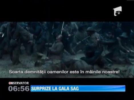 Premiile Asociatiei Actorilor Americani: Socoteala de acasa nu s-a potrivit cu cea de la Gala