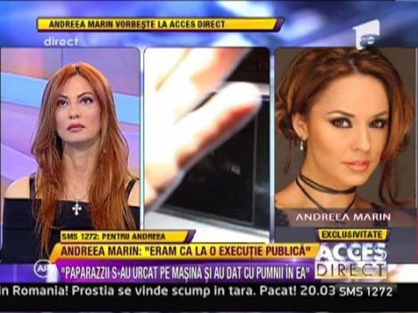 Andreea Marin: "Daca eram singura, lucrurile stateau altfel"