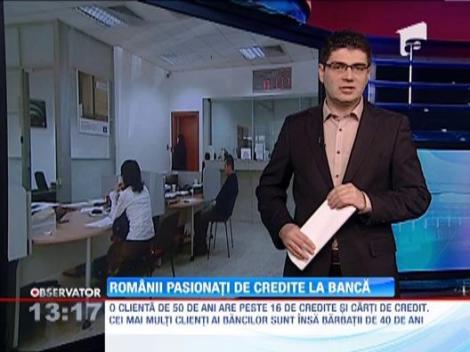 Portretul robot al romanului cu credit la banca: Barbat, 40 de ani, amator de rate