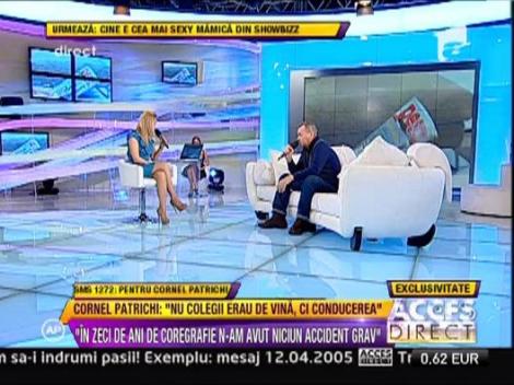 Cornel Patrichi: "Nu colegii erau de vina, ci conducerea"