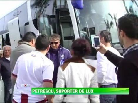 Dan Petrescu, suporter de lux
