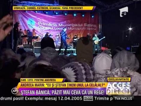 Stefan Banica, pazit mai ceva ca un rege!