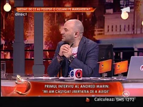 Andreea Marin, despre o posibila revenire in TV: "Mi-am castigat libertatea de a alege"